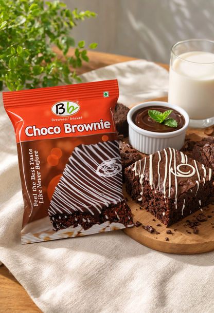 Choco Brownie | Rich Chocolate Fudgy Brownie | Brownies Basket