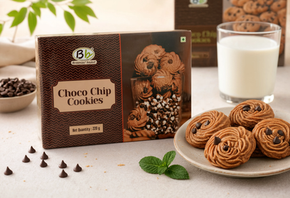Choco Chip Cookies | Freshly Baked Chocolate Chip Cookies Online | Brownies Basket LLP
