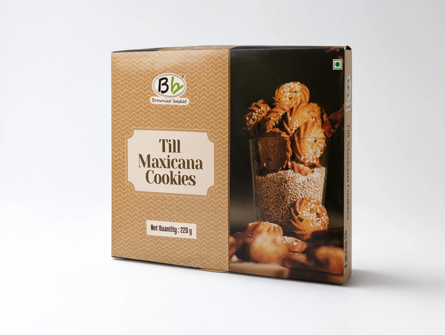 Til Mexican Cookies | Sesame Seed Crunch Cookies | Brownies Basket