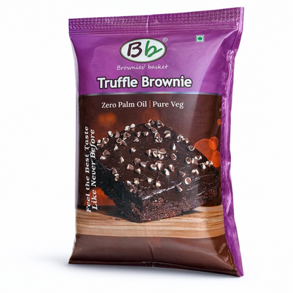 Chocolate Truffle Brownie | Decadent Fudgy Brownie | Brownies Basket