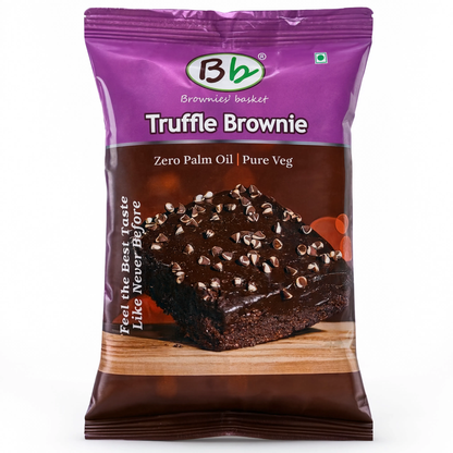 Chocolate Truffle Brownie | Decadent Fudgy Brownie | Brownies Basket