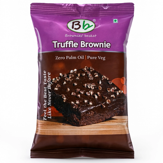 Chocolate Truffle Brownie | Decadent Fudgy Brownie | Brownies Basket