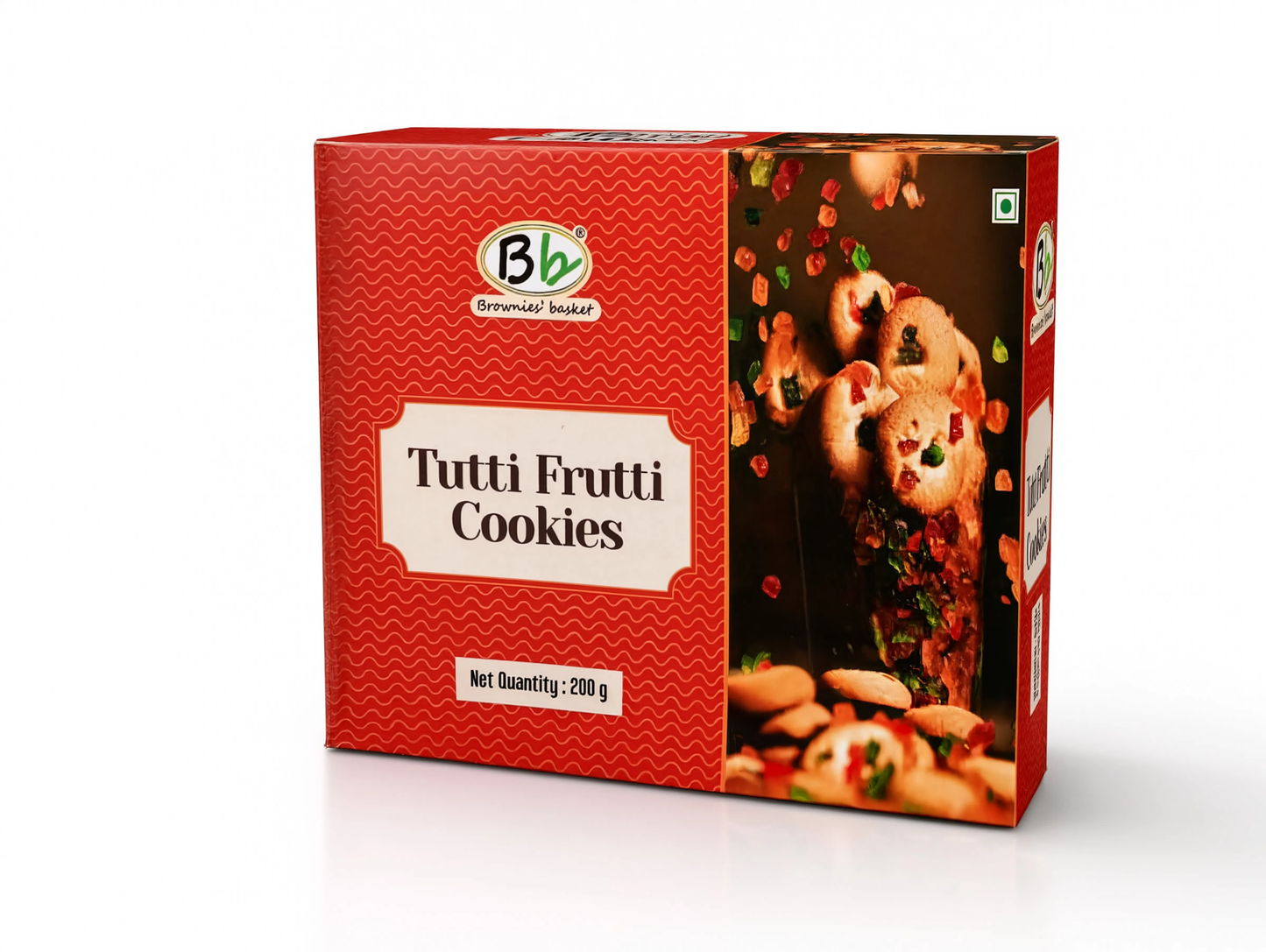 Tutti Frutti Cookies | Buttery Fruit Cookies | Freshly Baked by Brownies Basket