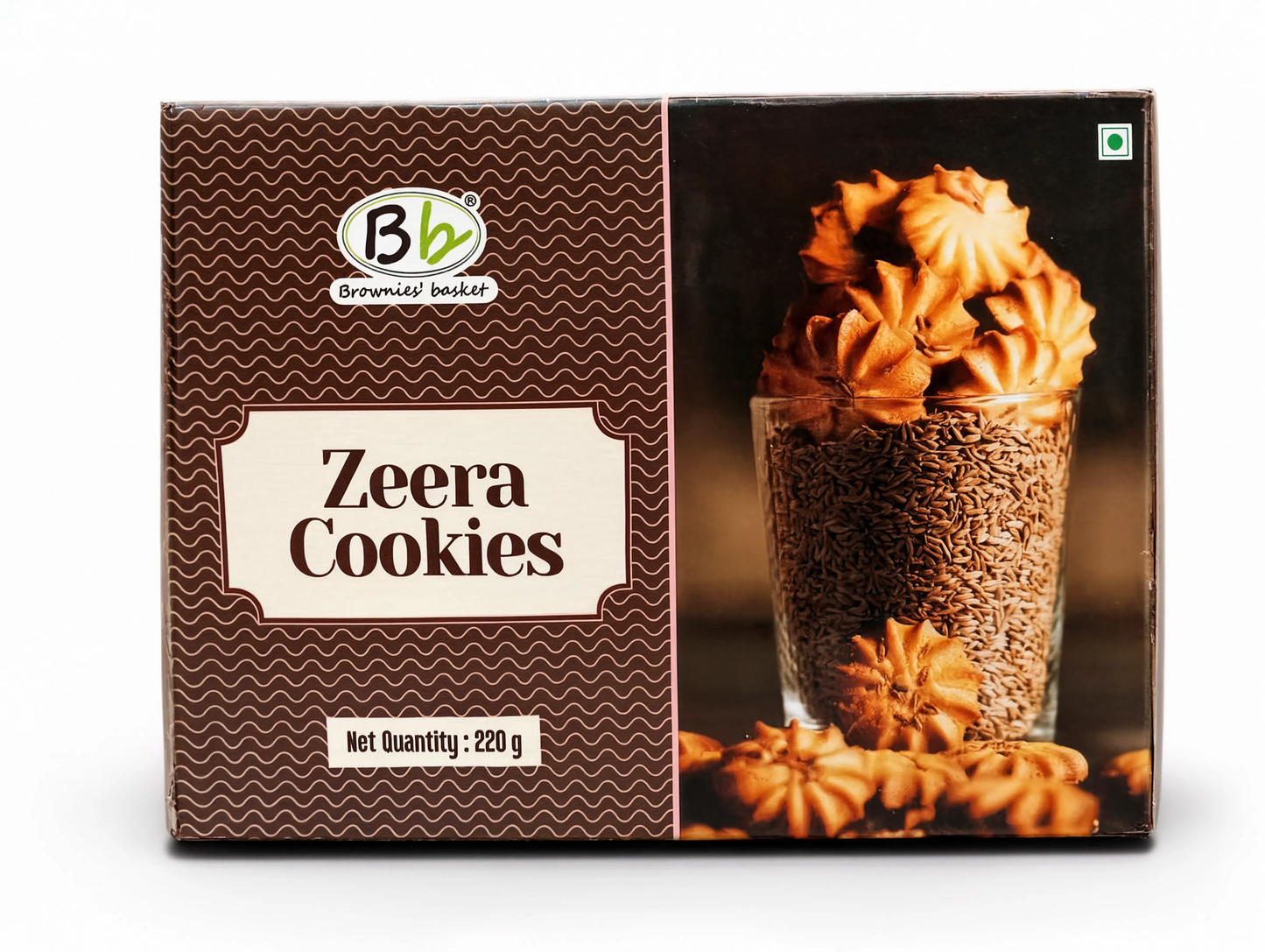 zeera Cookies | Crispy Cumin Cookies | Tea-Time Biscuits by Brownies Basket